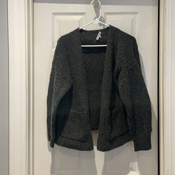 Madewell Sweaters - Madewell merino wool blend sweater cardigan with pockets SZ Xlarge